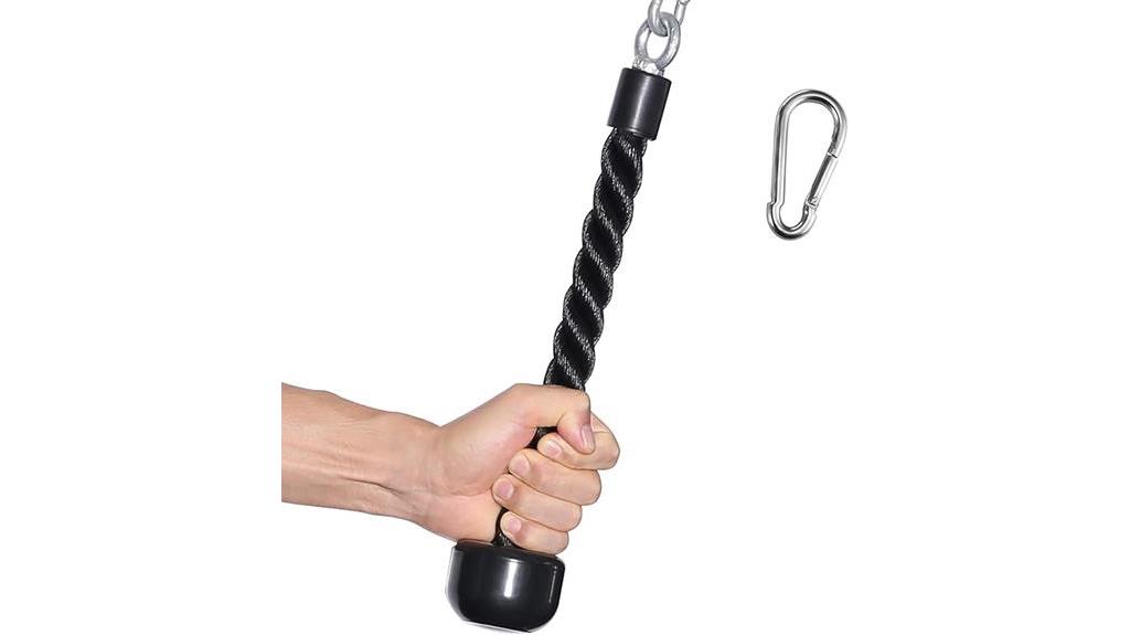 tricep rope cable attachment