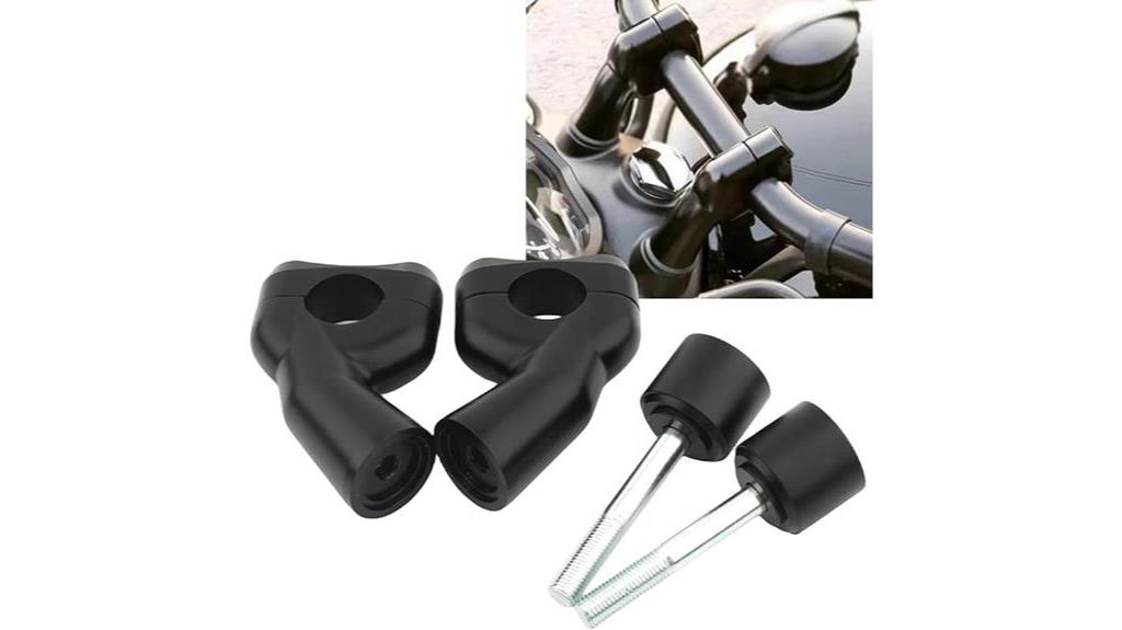 triumph bobber handlebar risers