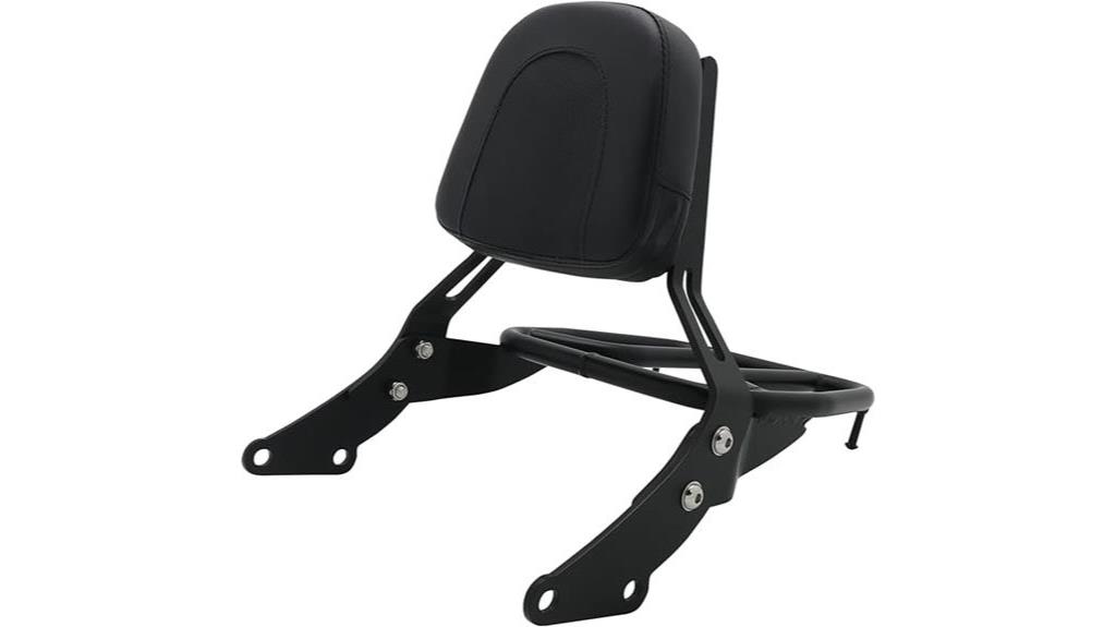 triumph bonneville backrest rack