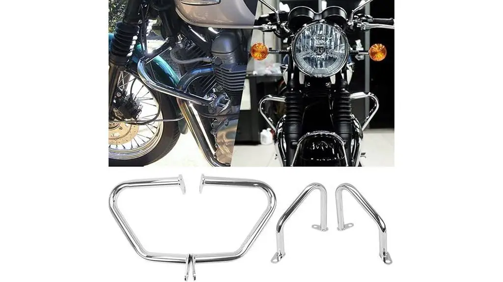 triumph bonneville crash bars