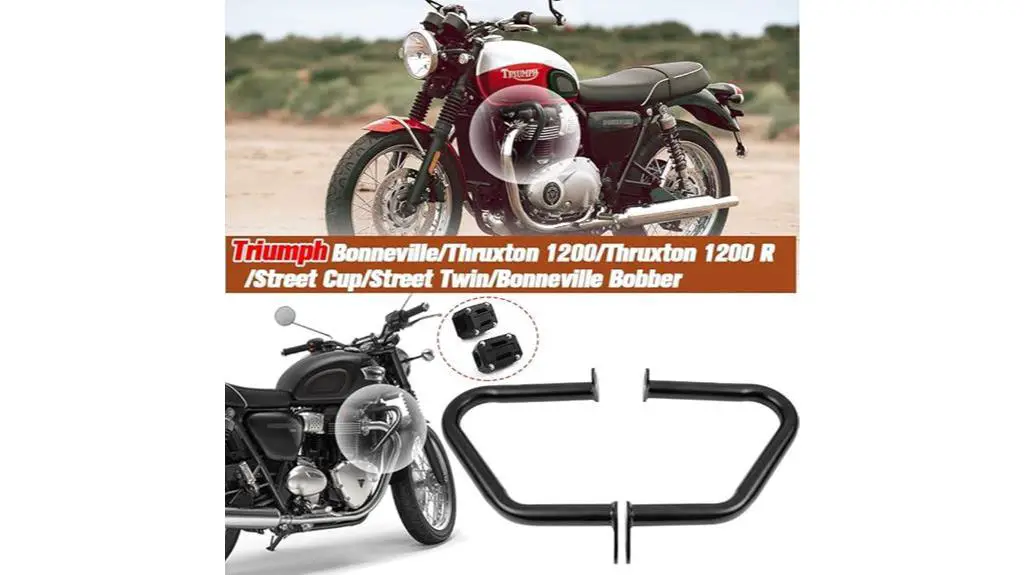 triumph bonneville crash bars