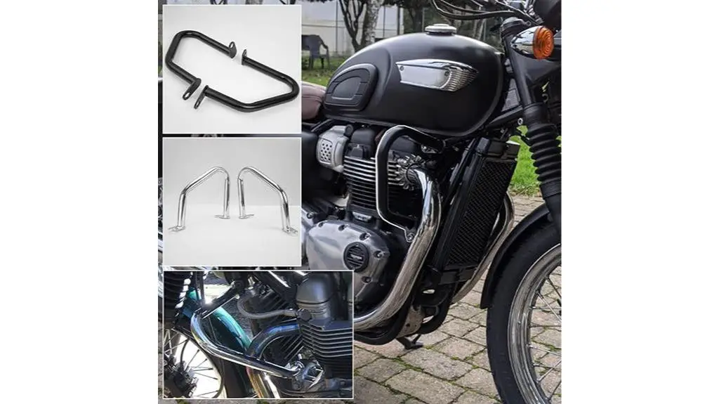 triumph bonneville crash protection