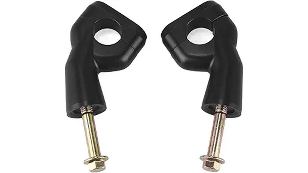 triumph bonneville handlebar risers