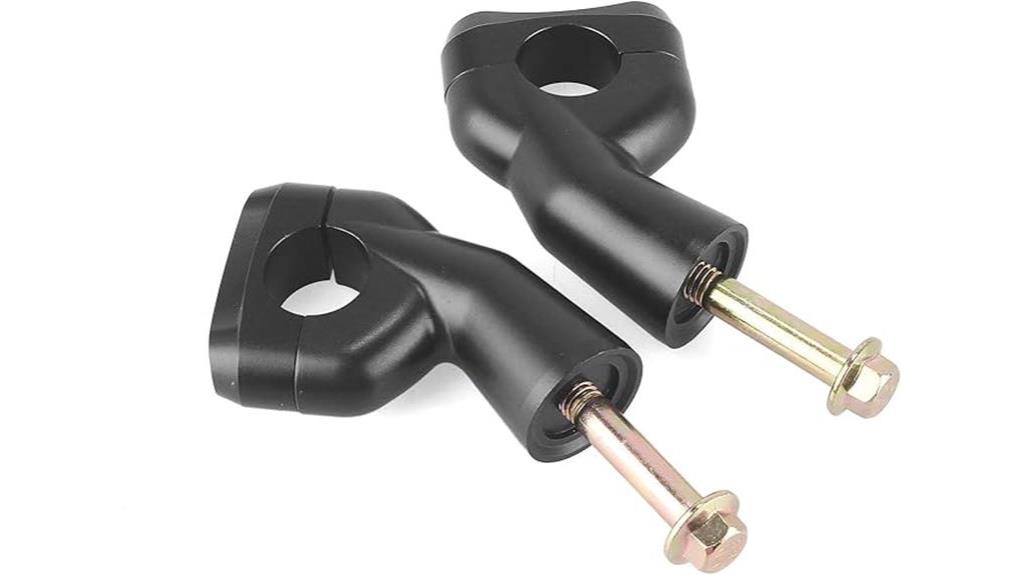 triumph bonneville handlebar risers