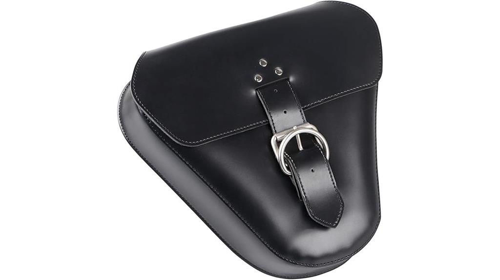 triumph bonneville leather saddlebag