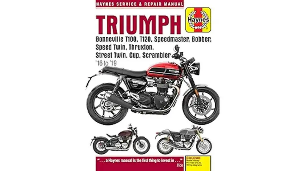 triumph bonneville repair guide