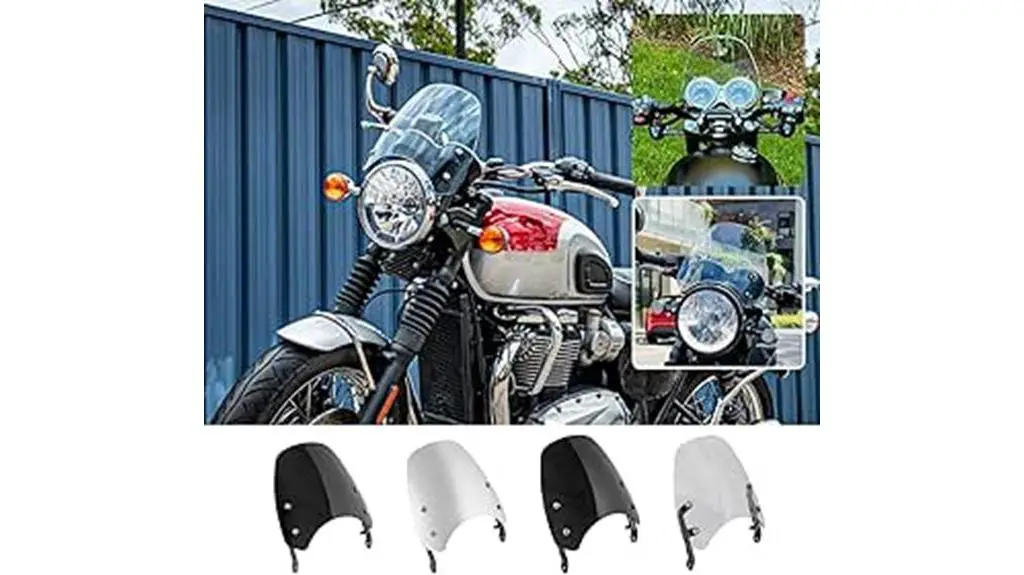 triumph bonneville t100 t120 deflectors