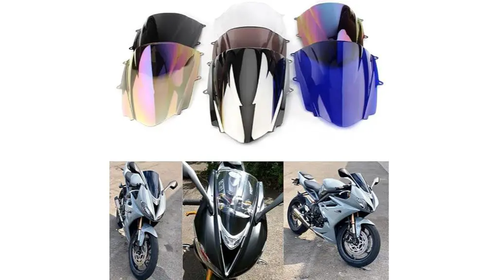 triumph daytona 675 wind deflectors