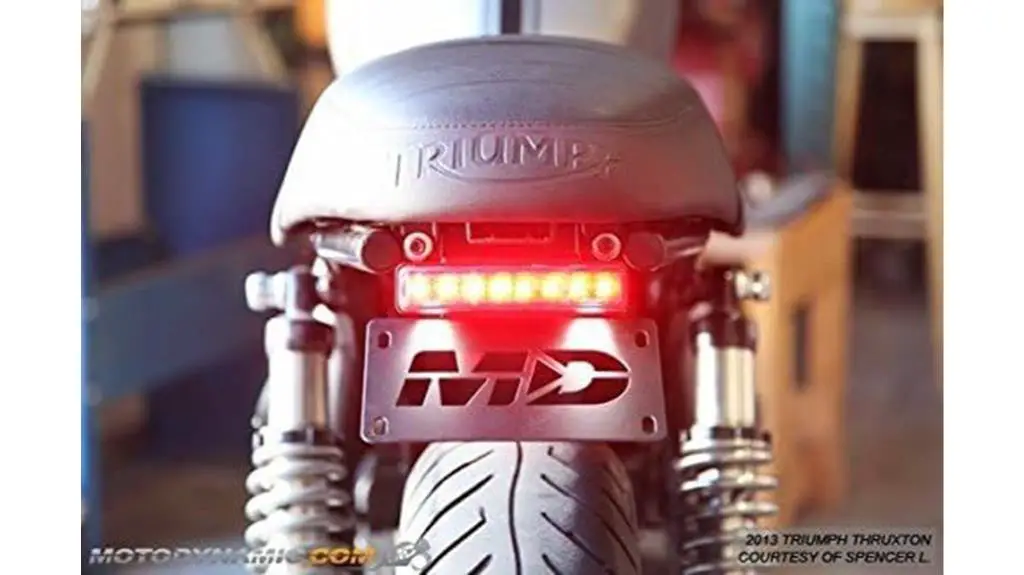 triumph led tail light