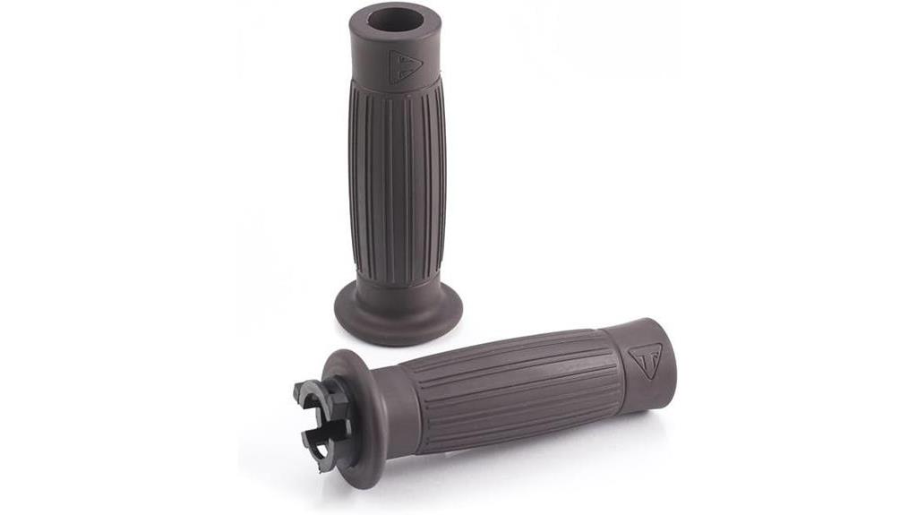 triumph motorcycle brown grips