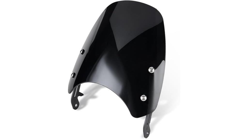 triumph motorcycle windshield fairing