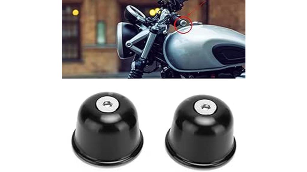 triumph scrambler handlebar plugs