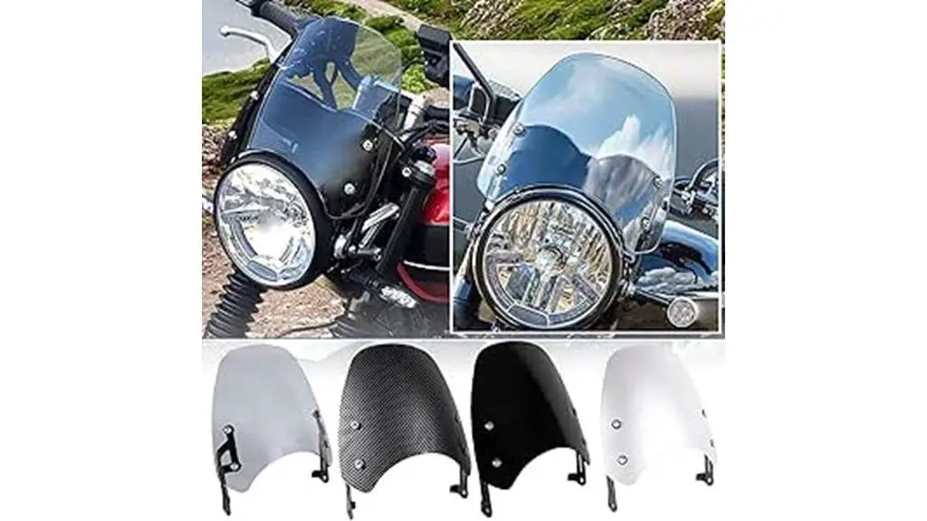 triumph speed twin deflectors