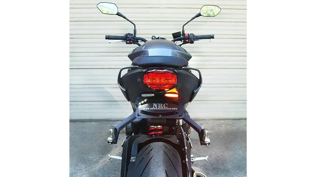 triumph street triple fender eliminator