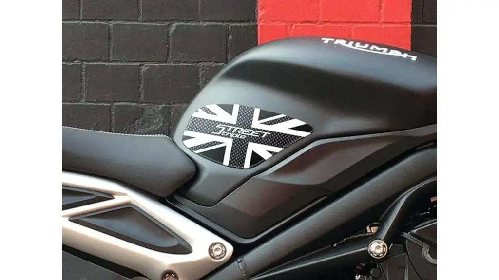 triumph street triple tank guards