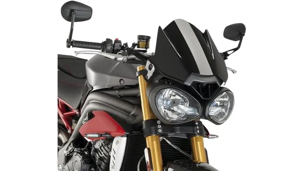 triumph street triple windscreen