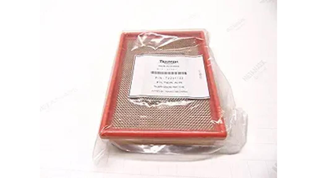 triumph thruxton 1200 air filter