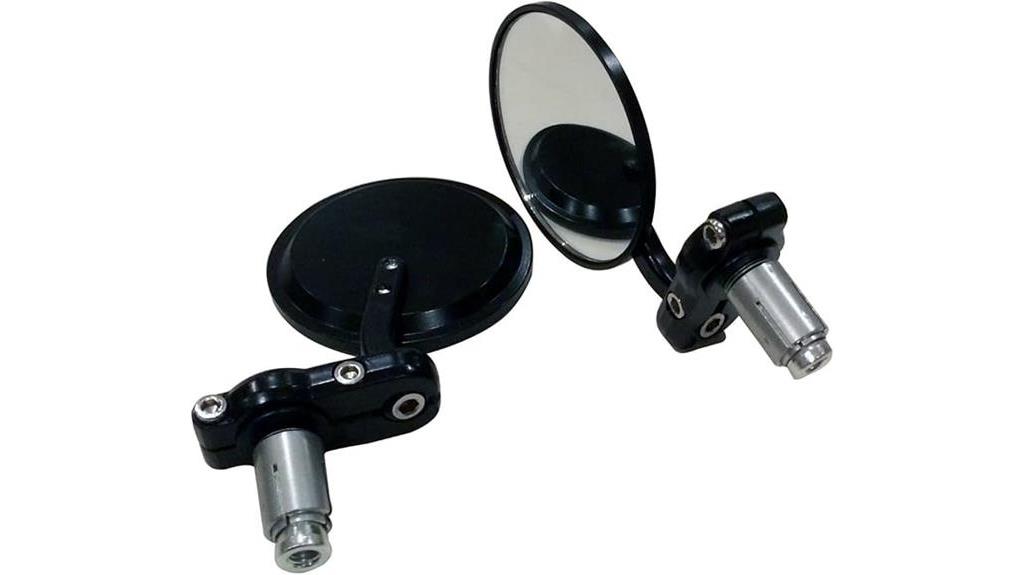 triumph thruxton handlebar mirrors