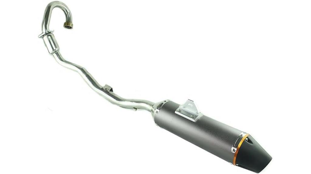 ttr230 exhaust muffler system