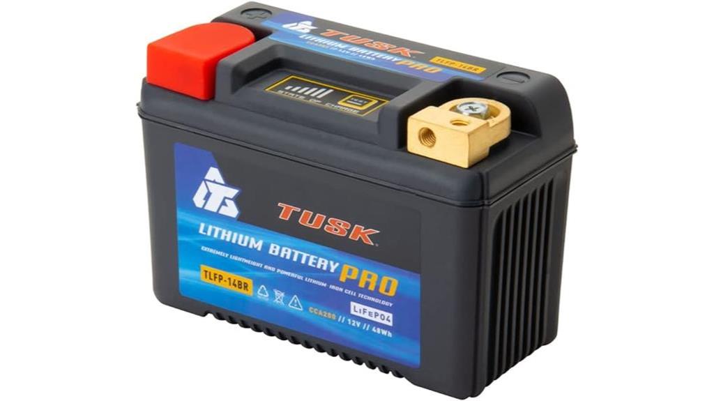 tusk lithium pro battery