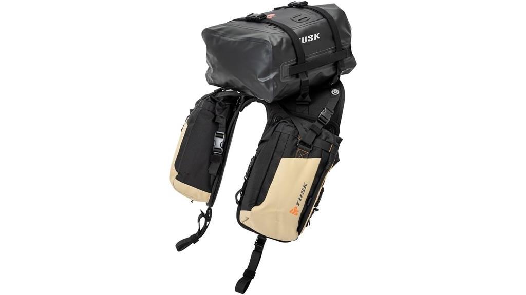 tusk rackless luggage system