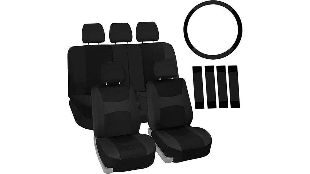 universal airbag compatible seat covers