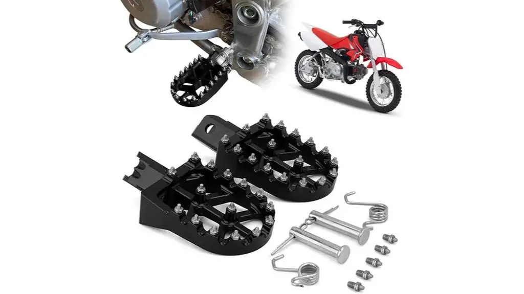 universal cnc motorcycle foot pegs