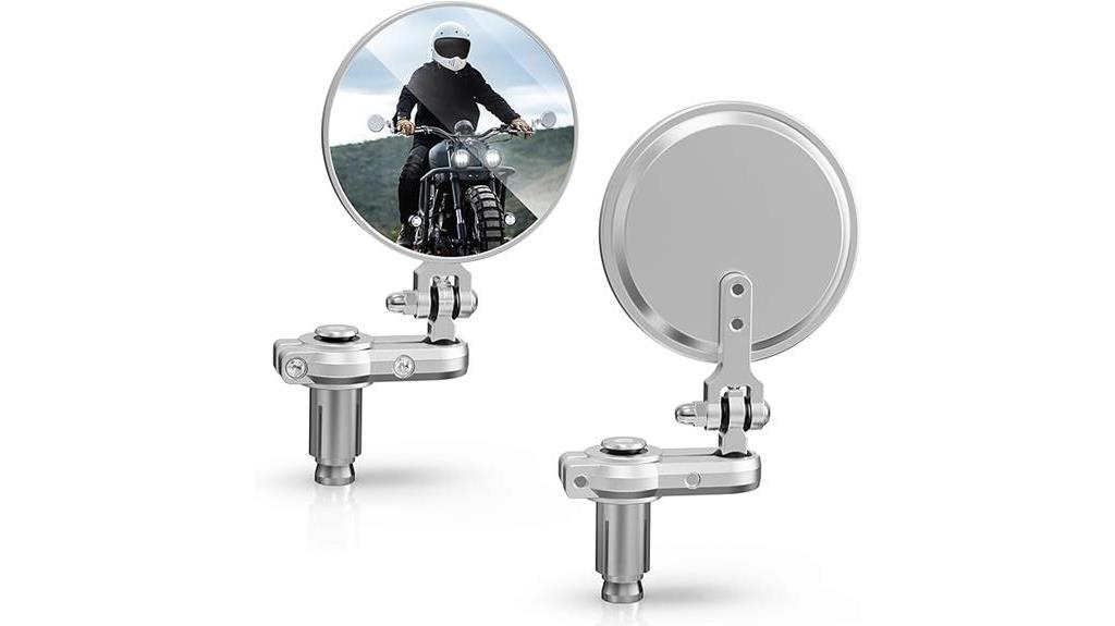 universal folding motorcycle mirrors