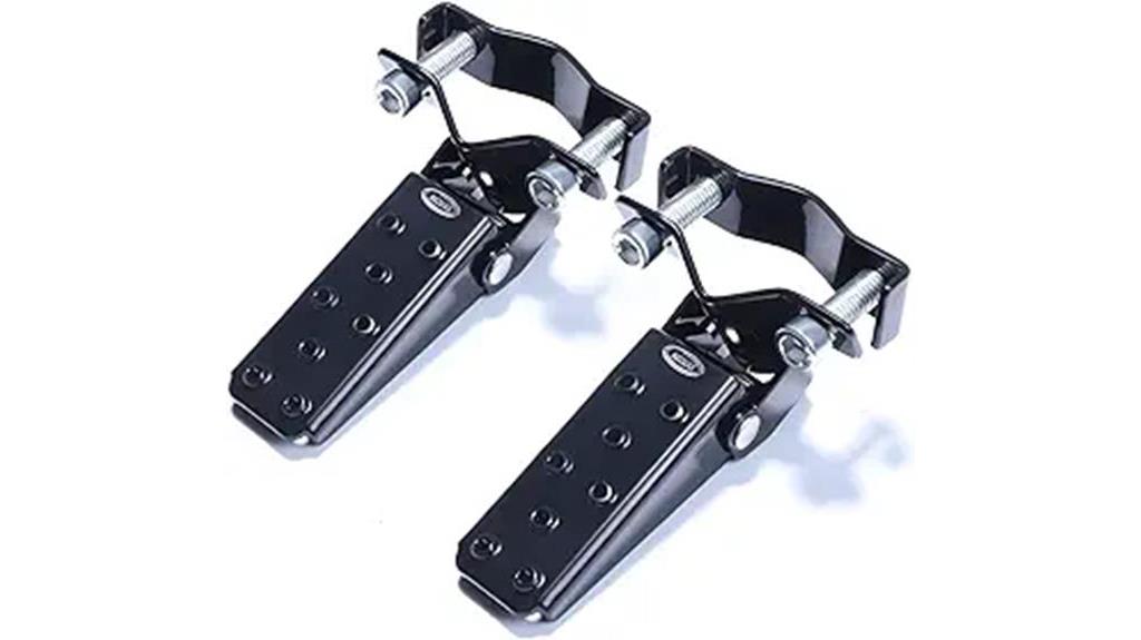 universal foot pegs for vehicles