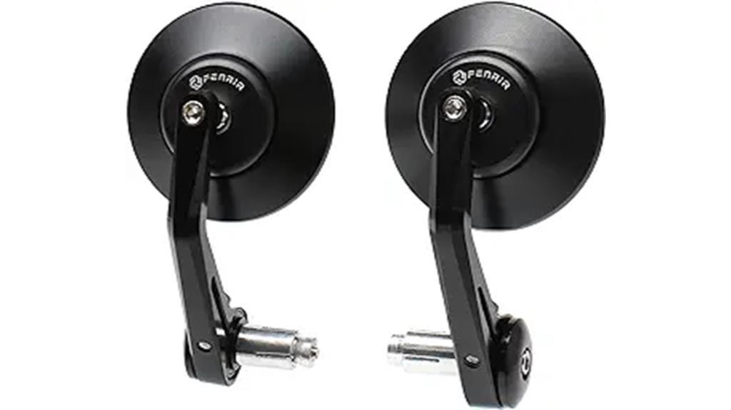 universal motorcycle bar end mirrors