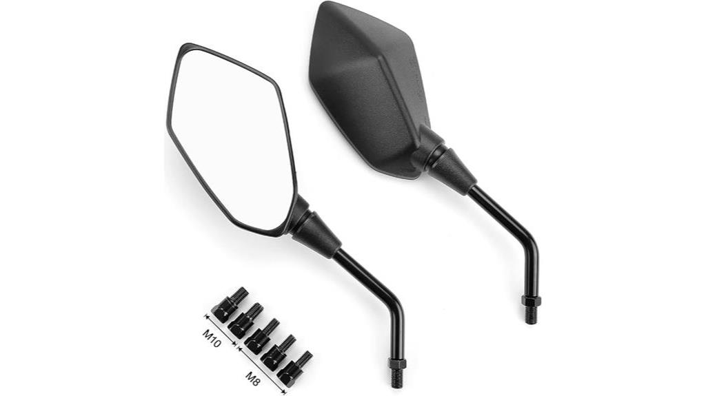 universal motorcycle mirror accessories