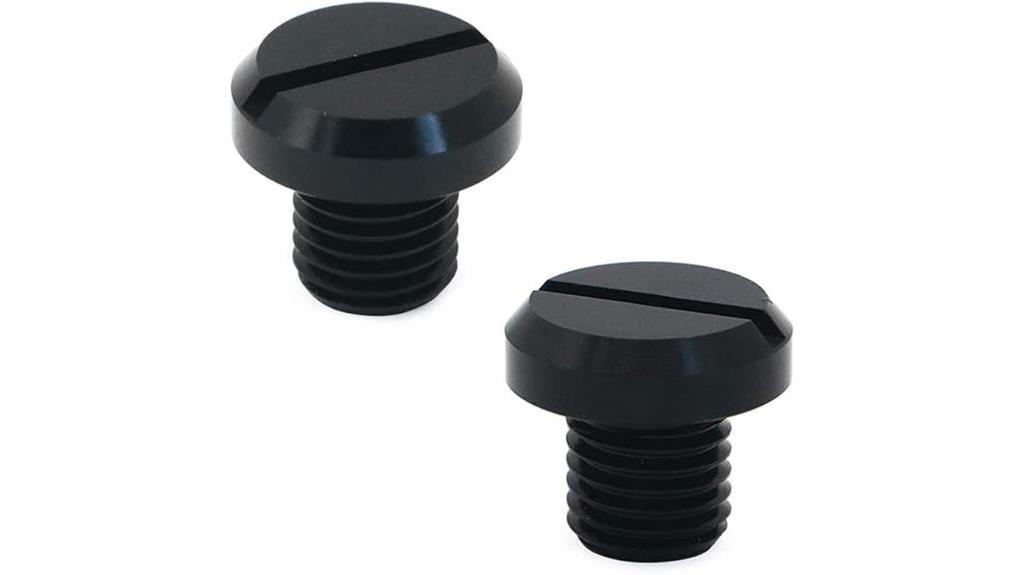 universal motorcycle mirror plugs