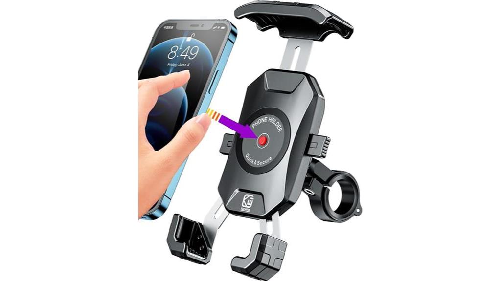 universal motorcycle phone mount