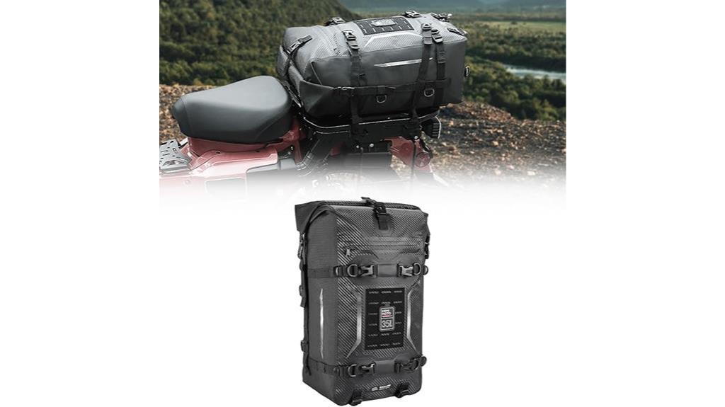 universal motorcycle tail bag