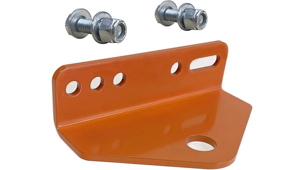 universal mower trailer hitch