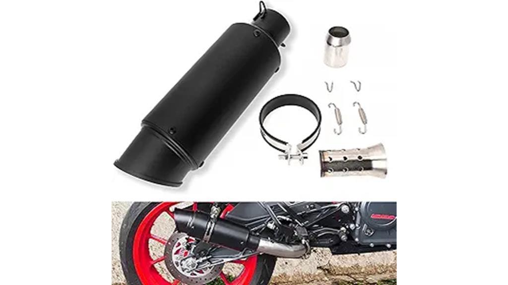 universal slip on exhaust muffler