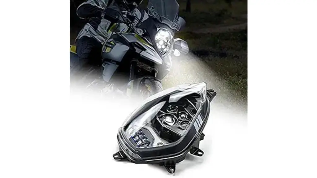 veiutor led headlights suzuki v strom