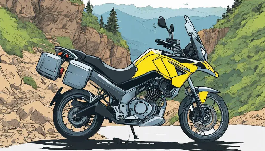 versatile adventure motorcycle model