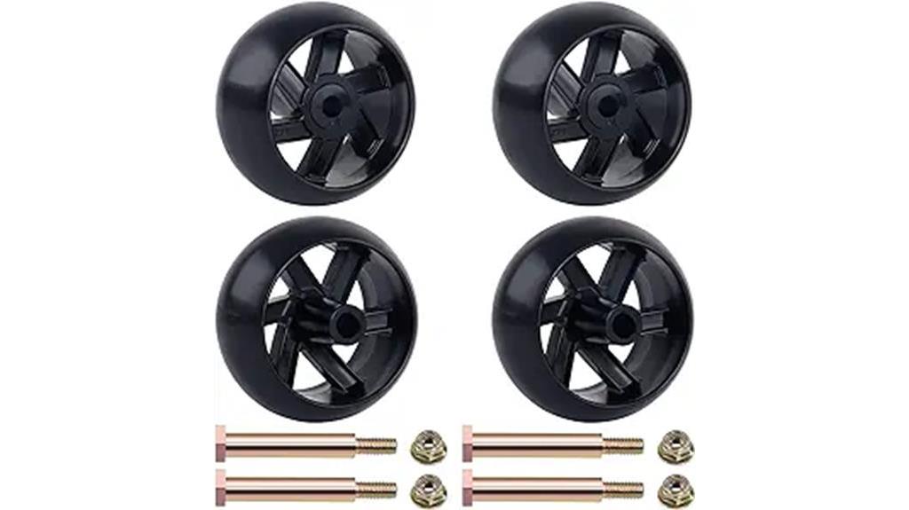 versatile deck gauge wheels