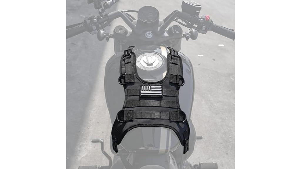 versatile motorcycle tank bag