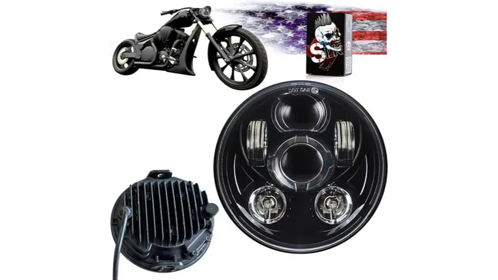 vt1300 fury led headlight