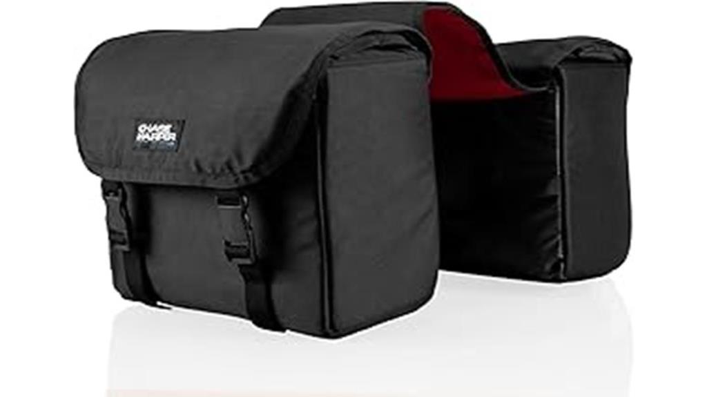 water resistant ballistic saddle bags