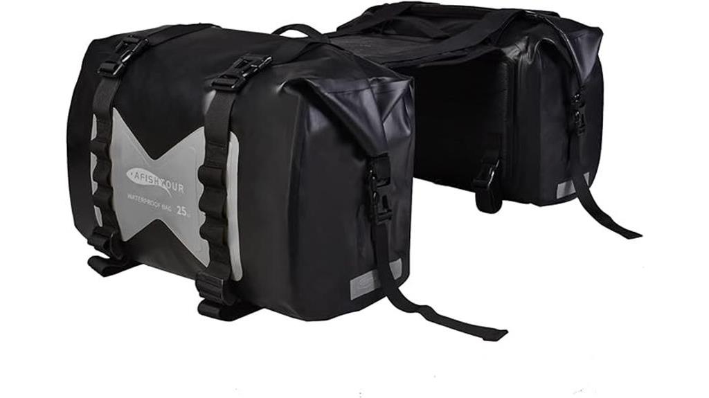 waterproof 50l motorcycle saddlebags