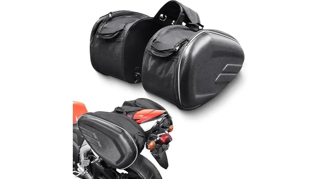 waterproof motorcycle saddle bags