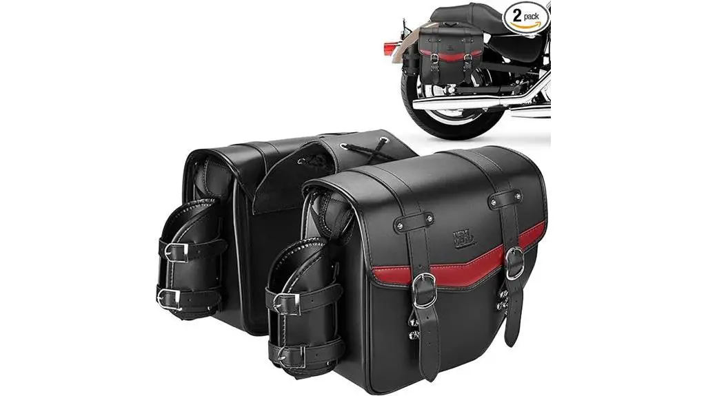 waterproof motorcycle saddle bags