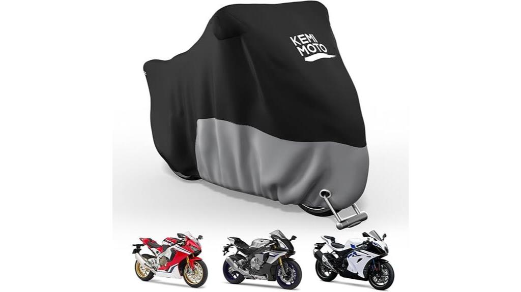 weatherproof motorcycle cover sport