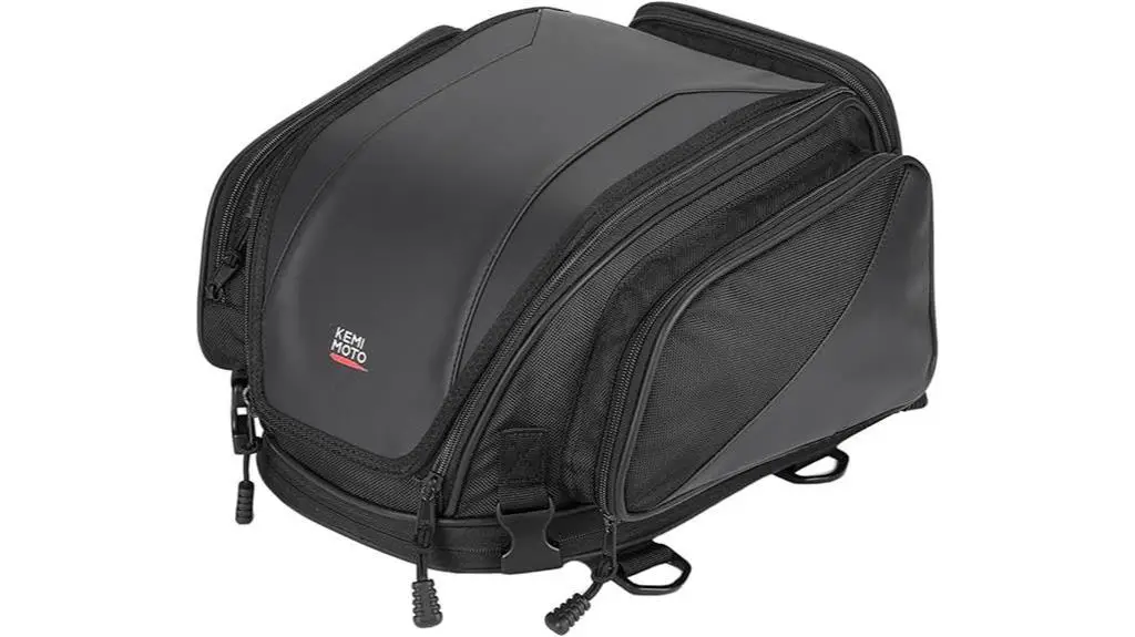 weekend motorcycle tail bag