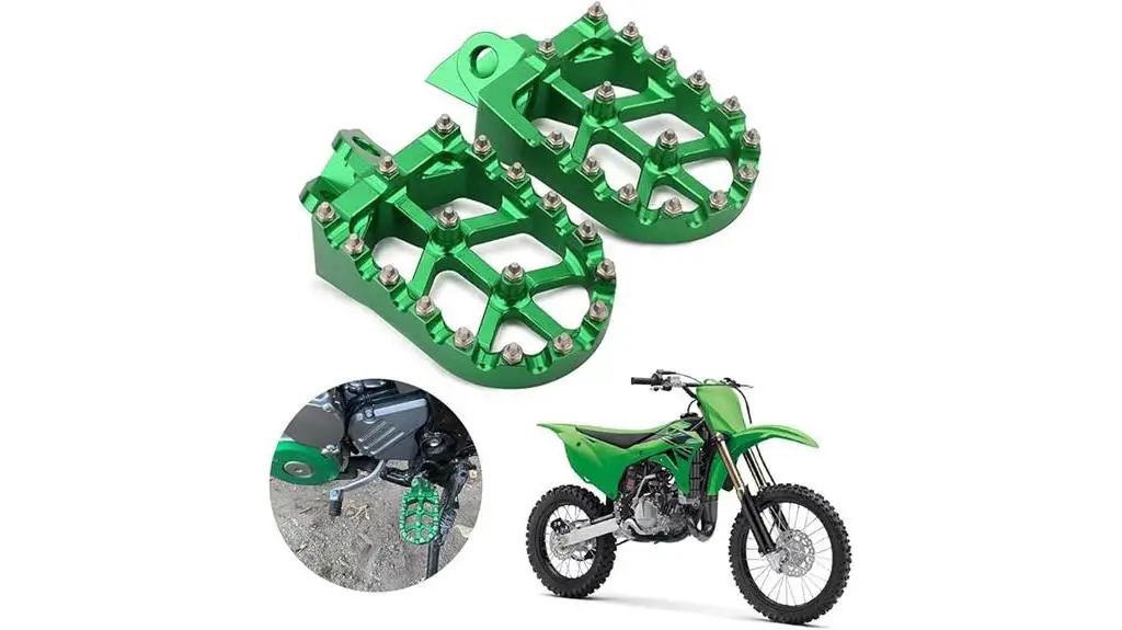 wider foot pegs for dirt bikes