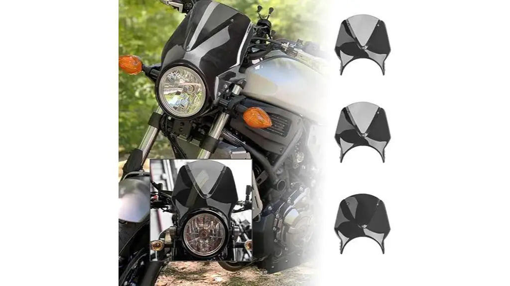 xsr700 xsr900 windscreen bracket