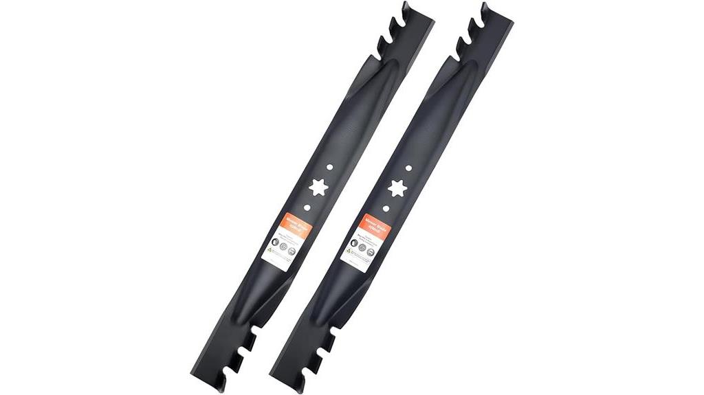 xt1 mower mulching blades